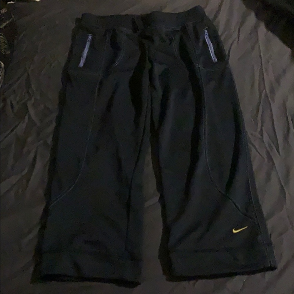 Dark Blue Nike Capri Pants M